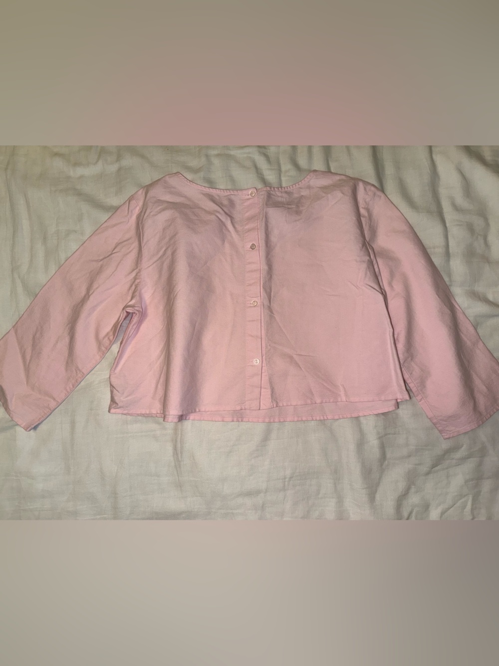 American Apparel Pale Pink Top